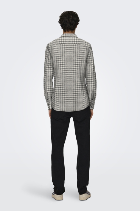 Only & Sons onsgudmund ls checked shirt noos